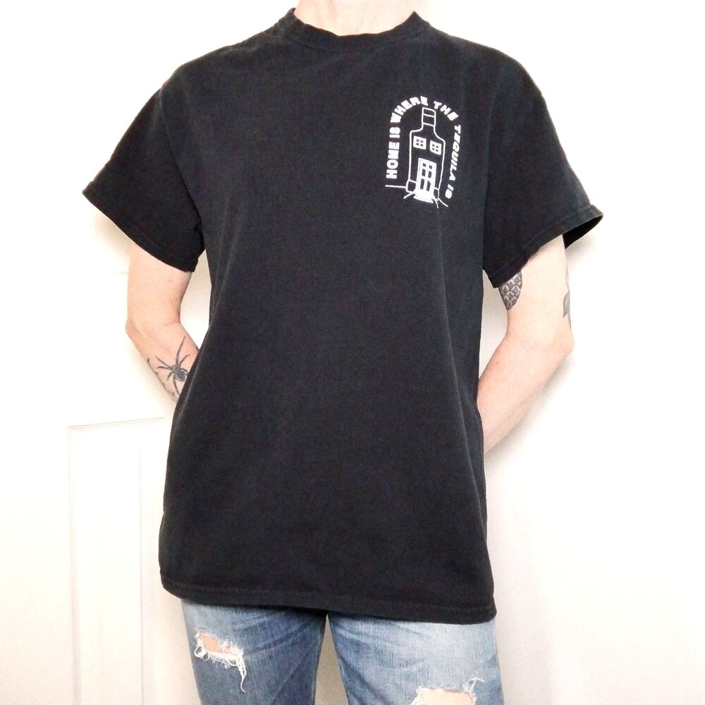 Linda Finegold ALF Short Sleeve Tee Size Medium Black